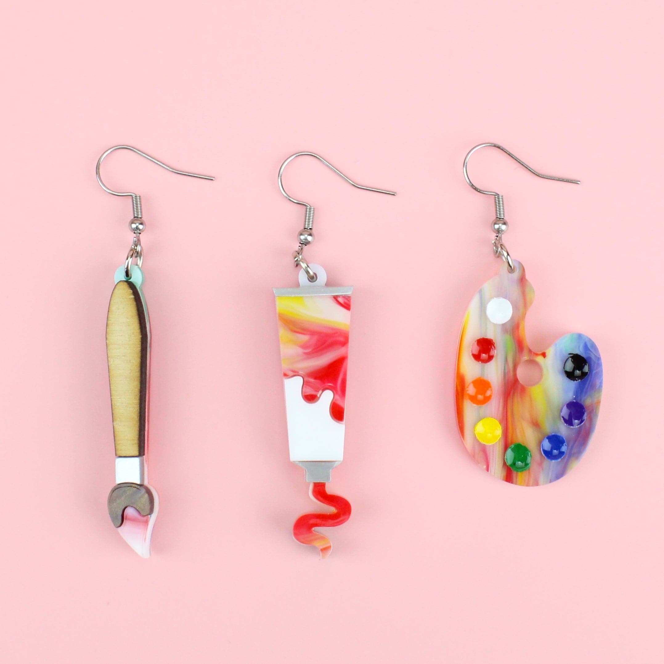 This Is An Art Earrings Set!