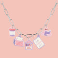 The Book Club Charm Necklace