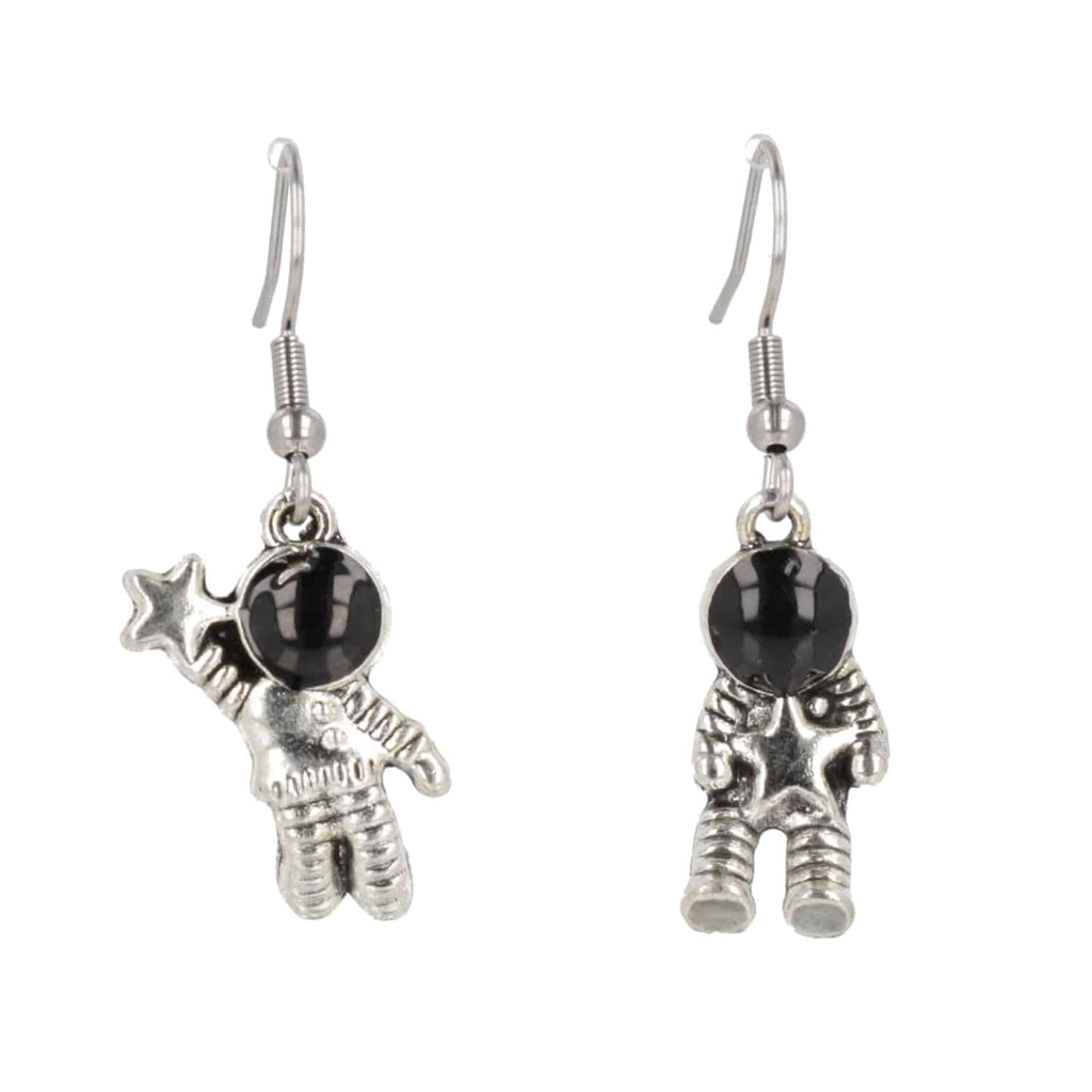To Infinity Astronaut Earrings