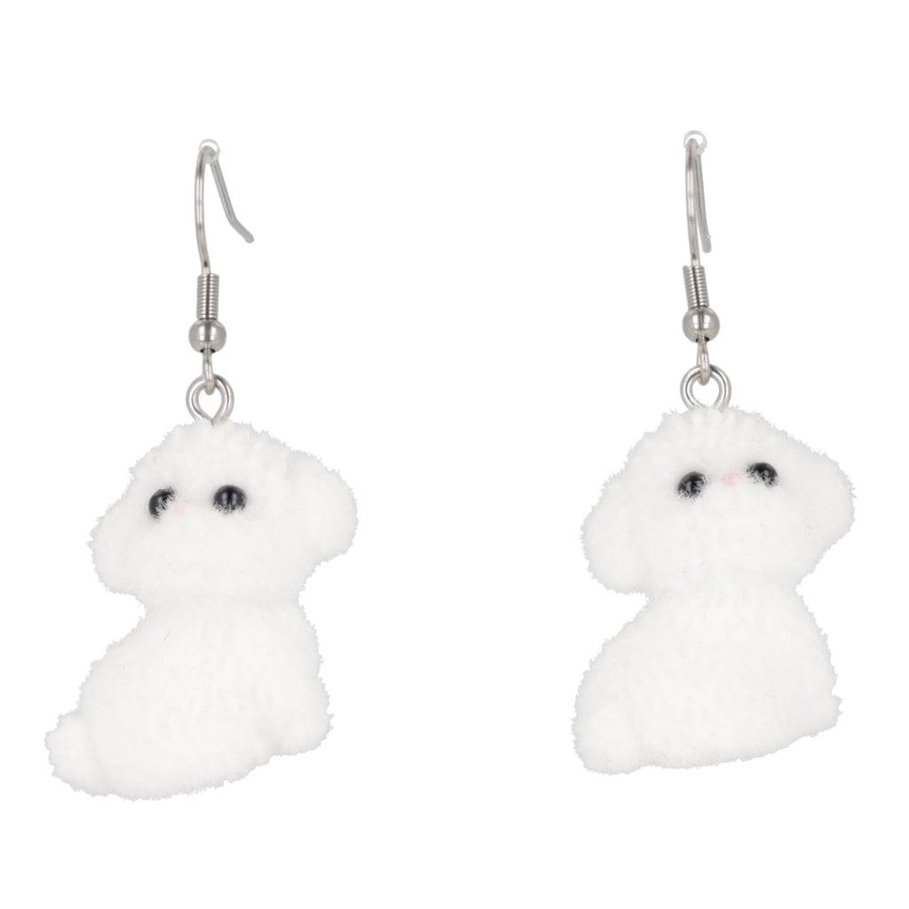 Totally Bichon Earrings